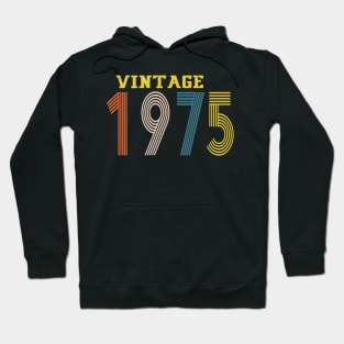 1975 vintage year retro Hoodie